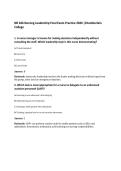 NR 446 Nursing Leadership Final Exam Practice 2026 &vert;Chamberlain&NewLine;College