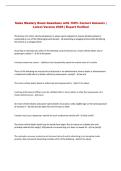 Sales Mastery  Exam Questions with 100&percnt; Correct Answers &vert; &NewLine;Latest Version 2026 &vert; Expert Verified