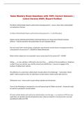 Sales Mastery  Exam Questions with 100&percnt; Correct Answers &vert; &NewLine;Latest Version 2026 &vert; Expert Verified