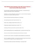 Sales Mastery  Exam Questions with 100&percnt; Correct Answers &vert; &NewLine;Latest Version 2026 &vert; Expert Verified