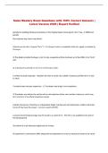 Sales Mastery  Exam Questions with 100&percnt; Correct Answers &vert; &NewLine;Latest Version 2026 &vert; Expert Verified