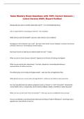 Sales Mastery  Exam Questions with 100&percnt; Correct Answers &vert; &NewLine;Latest Version 2026 &vert; Expert Verified