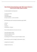 Sales Mastery  Exam Questions with 100&percnt; Correct Answers &vert; &NewLine;Latest Version 2026 &vert; Expert Verified