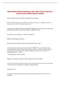 Sales Mastery  Exam Questions with 100&percnt; Correct Answers &vert; &NewLine;Latest Version 2026 &vert; Expert Verified