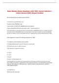 Sales Mastery  Exam Questions with 100&percnt; Correct Answers &vert; &NewLine;Latest Version 2026 &vert; Expert Verified