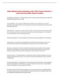 Sales Mastery  Exam Questions with 100&percnt; Correct Answers &vert; &NewLine;Latest Version 2026 &vert; Expert Verified
