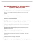 Sales Mastery  Exam Questions with 100&percnt; Correct Answers &vert; &NewLine;Latest Version 2026 &vert; Expert Verified