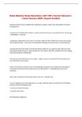 Sales Mastery  Exam Questions with 100&percnt; Correct Answers &vert; &NewLine;Latest Version 2026 &vert; Expert Verified