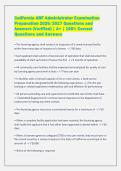 California ARF Administrator Examination&NewLine;Preparation 2026&sol;2027 Questions and&NewLine;Answers &lpar;Verified&rpar; &vert; A&plus; &vert; 100&percnt; Correct&NewLine;Questions and Answers
