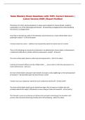 Sales Mastery  Exam Questions with 100&percnt; Correct Answers &vert; &NewLine;Latest Version 2026 &vert; Expert Verified