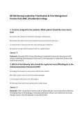 NR 446 Nursing Leadership&colon; Prioritization & Time Management&NewLine;Practice Pack 2026 &vert;Chamberlain College