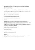 NR 446 Patient Safety & Quality Improvement Practice Pack 2026&NewLine;&vert;Chamberlain College