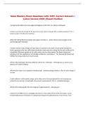 Sales Mastery  Exam Questions with 100&percnt; Correct Answers &vert; &NewLine;Latest Version 2026 &vert; Expert Verified