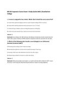NR 452 Capstone Course Exam 1 Study Guide 2026 &vert;Chamberlain&NewLine;College