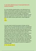 TF-CBT CERT CERTIFIED QUALITY EXAM QUESTIONS WITH &NewLine;DETAILED ANSWERS