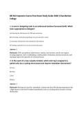 NR 452 Capstone Course Final Exam Study Guide 2026 &vert;Chamberlain&NewLine;College