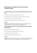 NR 452 Capstone Course Midterm & Final Exam Prep 2026&NewLine;&vert;Chamberlain College