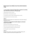 NR 452 Capstone Course Midterm Comprehensive Review 2026&NewLine;&vert;Chamberlain College