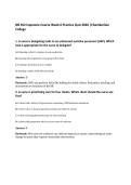 NR 452 Capstone Course Week 6 Practice Quiz 2026 &vert;Chamberlain&NewLine;College