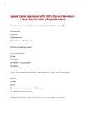 Splunk   Exam &vert; Questions with 100&percnt; Correct Answers &vert; Latest Version 2026 &vert; Expert Verified 