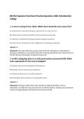 NR 452 Capstone Final Exam Practice Questions 2026 &vert;Chamberlain&NewLine;College