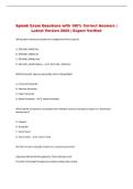 Splunk   Exam &vert; Questions with 100&percnt; Correct Answers &vert; Latest Version 2026 &vert; Expert Verified 