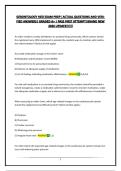 GERONTOLOGY HESI EXAM PREP&vert; ACTUAL QUESTIONS AND VERIFIED ANSWERS&vert; GRADED A&plus; &vert; PASS FIRST ATTEMPT&vert;BRAND NEW 2026 UPDATE&excl;&excl;&excl;&excl;&excl;&excl;