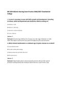 NR 328 Bundled Exams Questions &vert;Answers &vert;Rationales &vert;2026 Update &vert;Chamberlain College