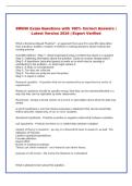 SW650 Exam &vert; Questions with 100&percnt; Correct Answers &vert; Latest Version 2026 &vert; Expert Verified 
