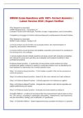 SW650 Exam &vert; Questions with 100&percnt; Correct Answers &vert; Latest Version 2026 &vert; Expert Verified 