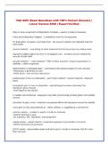 TAX4001 Exam &vert; Questions with 100&percnt; Correct Answers &vert; Latest Version 2026 &vert; Expert Verified 
