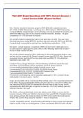 TAX4001 Exam &vert; Questions with 100&percnt; Correct Answers &vert; Latest Version 2026 &vert; Expert Verified 