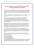 TAX4001 Exam &vert; Questions with 100&percnt; Correct Answers &vert; Latest Version 2026 &vert; Expert Verified 