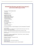 TAX4001 Exam &vert; Questions with 100&percnt; Correct Answers &vert; Latest Version 2026 &vert; Expert Verified 