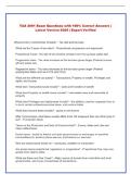 TAX4001 Exam &vert; Questions with 100&percnt; Correct Answers &vert; Latest Version 2026 &vert; Expert Verified 