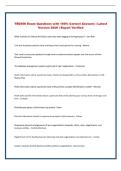 TED 300  Exam &vert; Questions with 100&percnt; Correct Answers &vert; Latest Version 2026 &vert; Expert Verified 