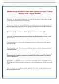 TED 300  Exam &vert; Questions with 100&percnt; Correct Answers &vert; Latest Version 2026 &vert; Expert Verified 