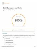 Elsevier Adaptive Quizzing &lpar;EAQ&rpar; &ndash; Fundamental Skills &sol; Foundations for Nursing