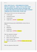  EFDA Practice Exam 1 &lpar;Fundamentals &ndash; Sample Questions