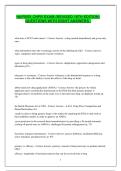NAPSRX CNPR EXAM &lpar;REVISED 18TH EDITION&rpar; QUESTIONS WITH RIGHT ANSWERS &period;