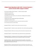 Uniqlo   Exam &vert; Questions with 100&percnt; Correct Answers &vert; Latest Version 2026 &vert; Expert Verified 