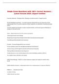 Uniqlo   Exam &vert; Questions with 100&percnt; Correct Answers &vert; Latest Version 2026 &vert; Expert Verified 