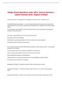 Uniqlo   Exam &vert; Questions with 100&percnt; Correct Answers &vert; Latest Version 2026 &vert; Expert Verified 