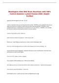 Washington state DOL Exam Questions with 100&percnt; &NewLine;Correct Answers &vert; Latest Version 2026 &vert; Expert &NewLine;Verified 