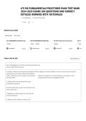 ATI Fundamentals Proctored Examination 2026 Latest Edition A Comprehensive Study Guide Incorporating Exam-Focused Questions&comma; Validated Answers&comma; and Evidence-Based Clinical Rationales 