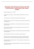Washington state DOL Exam Questions with 100&percnt; &NewLine;Correct Answers &vert; Latest Version 2026 &vert; Expert &NewLine;Verified 