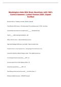 Washington state DOL Exam Questions with 100&percnt; &NewLine;Correct Answers &vert; Latest Version 2026 &vert; Expert &NewLine;Verified 
