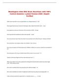 Washington state DOL Exam Questions with 100&percnt; &NewLine;Correct Answers &vert; Latest Version 2026 &vert; Expert &NewLine;Verified 