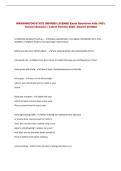 WASHINGTON STATE DRIVERS LICENSE Exam Questions with 100&percnt; &NewLine;Correct Answers &vert; Latest Version 2026 &vert; Expert Verified 