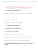 WASHINGTON STATE DRIVERS LICENSE Exam Questions with 100&percnt; &NewLine;Correct Answers &vert; Latest Version 2026 &vert; Expert Verified 